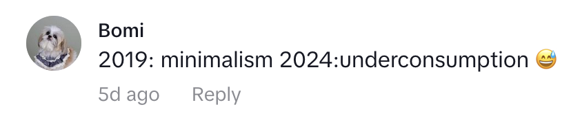 TikTok comment